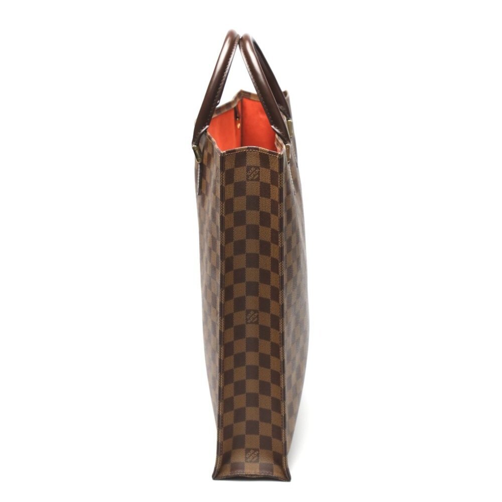LOUIS VUITTON Brown Damier Canvas Tote Bag - Picture 3 of 15